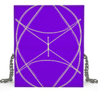 lerkane evening bag - grape