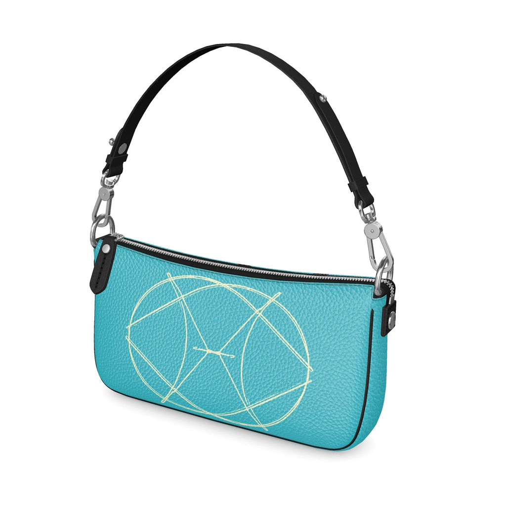lerkane leather zip baguette